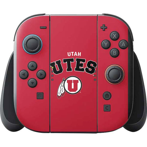 University of Utah Block U Nintendo Switch 2 (2025) with Joy-Con Skin